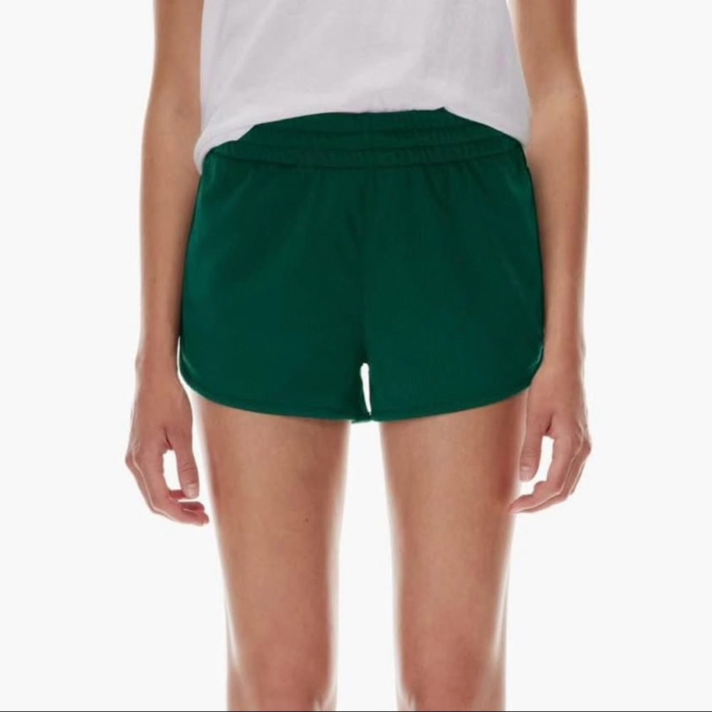 TNA Dark Green Athletic Shorts